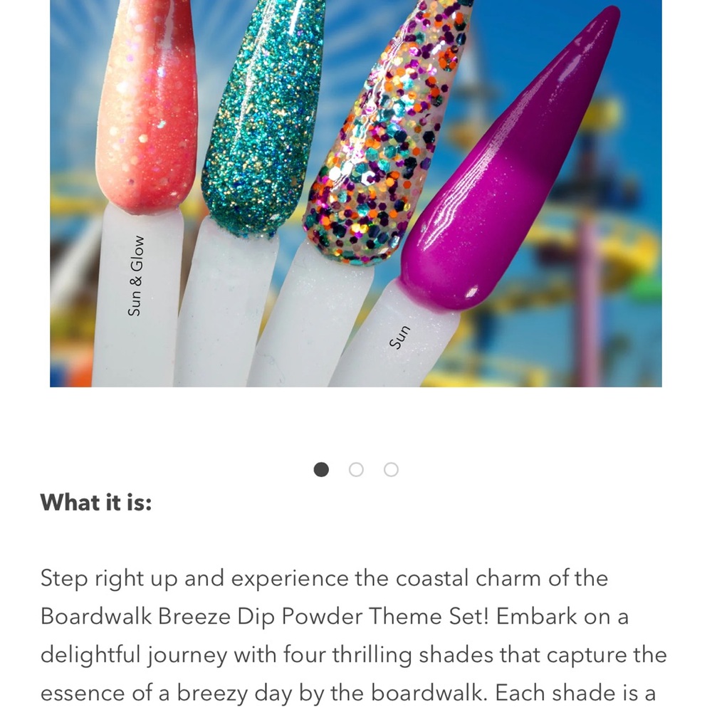 Sun & Glow Nail Dip Powder Set